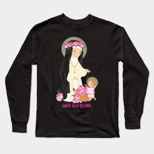 Saint Rose of Lima Long Sleeve T-Shirt